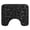 Black, variant on Oiur Toilet Floor Mat Wear Resistant Super Absorbent Non-Slip Design Decorative Bathroom U-shaped Floor Mat,Black