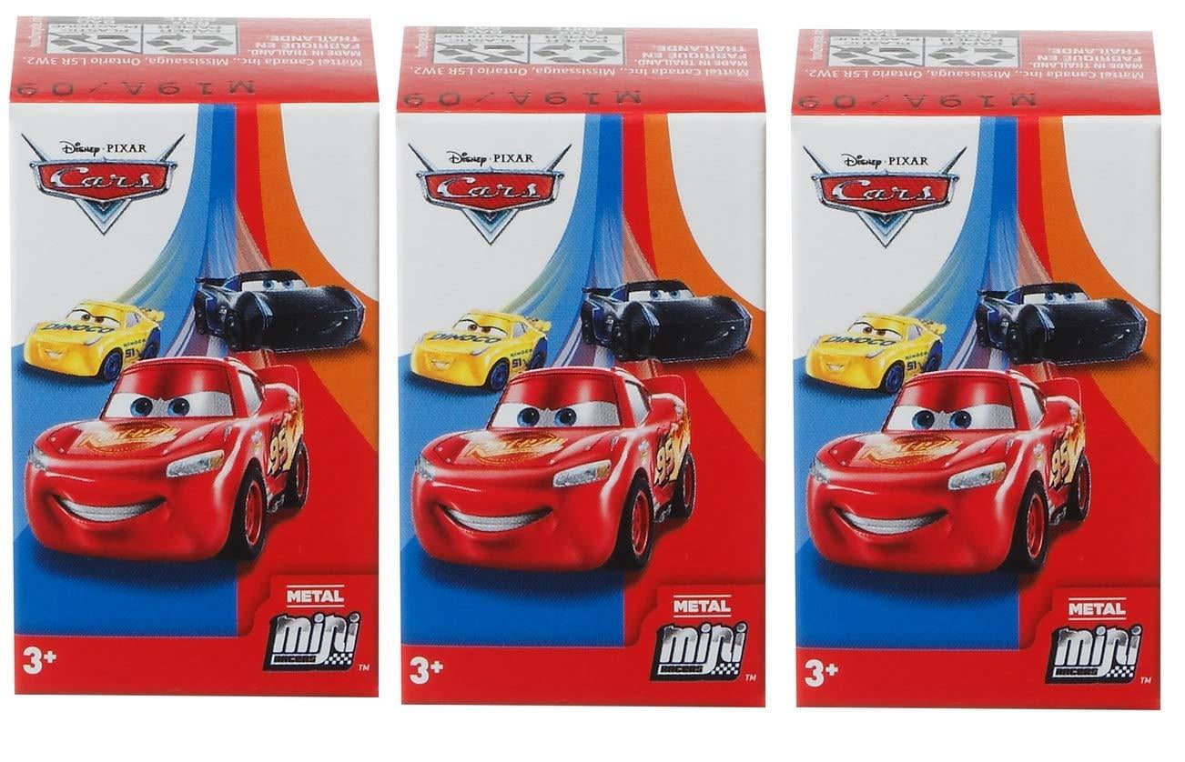 Mattel Disney Pixar Cars Mini Racers Toys 3 Pack for sale online 