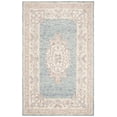 thumbnail image 2 of SAFAVIEH Aubusson AUB101M Handmade Blue / Pink Rug, 2 of 7