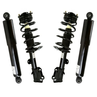 AutoShack Front Complete Strut & Coil Spring Assembly with Rear Shock Absorbers Set for 2008-2010 Chrysler Town & Country FWD | Full-vehicle Suspension System Replacement Kit CST100250-KS292PR