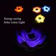 thumbnail image 1 of Lámpara solar de nenúfar, impermeable, solar, multicolor, LED, que cambia de color, lámpara de flor de loto, al aire libre, flotante, para jardín, piscina, estanque, luz, púrpura, 1 of 2