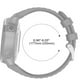 thumbnail image 2 of Pulsera para Garmin Fenix 6/Fenix 7 Instinct, 22 mm de ancho, correa de silicona Estraz Quick-Fit para Garmin, 2 of 5