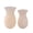 Blue, variant on Aria Home Colored Glass Collection, Set of 2 Frosted Glass Tulip Shaped Table Vases in Purple