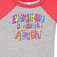 thumbnail image 4 of Inktastic Everything is Gonna be Alright Inspirational Quote Boys or Girls Baby Bodysuit, 4 of 5