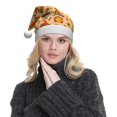 thumbnail image 5 of Balery Autumn Gnomes Pattern Santa Hat Christmas Hat Funny Christmas Hat Christmas Knitted Beanie Hat For Men Women Adult, 5 of 6