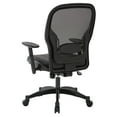 thumbnail image 6 of Professional Breathable Mesh Back Chair with Bonded Leather Seat in Black, 6 of 19