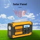 thumbnail image 3 of Radio Portátil de Emergencia, Recargable con Energía Solar, Mini Radio FM AM con Manivela y Linterna LED., 3 of 5