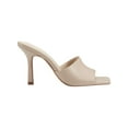 thumbnail image 2 of Marc Fisher Womens Danria Faux Leather Open Toe Slip On Shoes, 2 of 3
