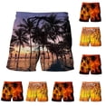 thumbnail image 2 of CHENge Swim Trunks Men Slim Fit Solid Color Quick-Dry Beach Swimming Shorts with Pockets Anti-Chafe Beach Shorts Bathing Suits, 2 of 3