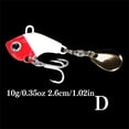 thumbnail image 4 of BIQIANWO 1pc Rotating Metal VIB Vibration Bait, Spinner Spoon Fishing Lures Jigs Trout Winter Fishing Hard Baits Tackle Pesca, 4 of 10