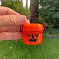 thumbnail image 5 of Wovilon Halloween Decor Pumpkin Mini Bucket Halloween Pumpkin Bucket Mini Halloween Candy Holders Container For Kids Pumpkin Candy Bucket For Halloween Decor Halloween Themed Party, 5 of 7