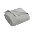 thumbnail image 2 of INK+IVY Bree Knit Twin Blanket - Grey, 2 of 4