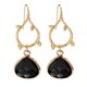 thumbnail image 1 of Pendientes de gancho de oreja de hoja de gota de cristal de corazón de melocotón de joyería de moda Wmkox8yi sjalhkljlk4394, 1 of 1