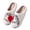 B-White, variant on Halloween Pumpkin Slippers - Cozy Shoes Non- Sole Spooky Cute Indoor Outdoor
