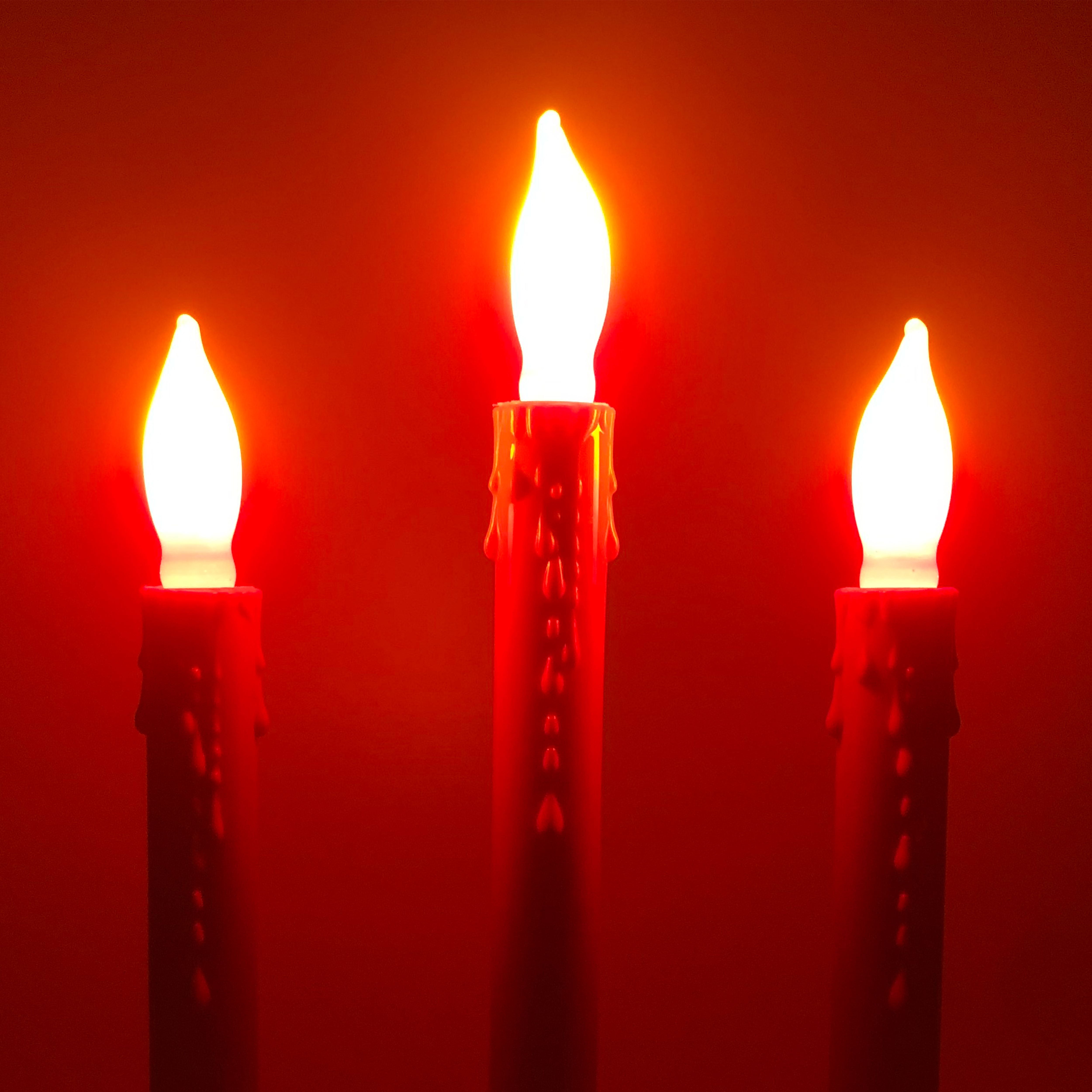 Holiday Time Set of 3 Candle Flame Bulbs, SET OF 3 CANDLE FLAME BULBS