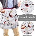 thumbnail image 3 of Backyard Chicken Accessory Egg Collecting Apron Multi-pocket Poultry Egg Holder Work Apron for Home Farm, 3 of 8
