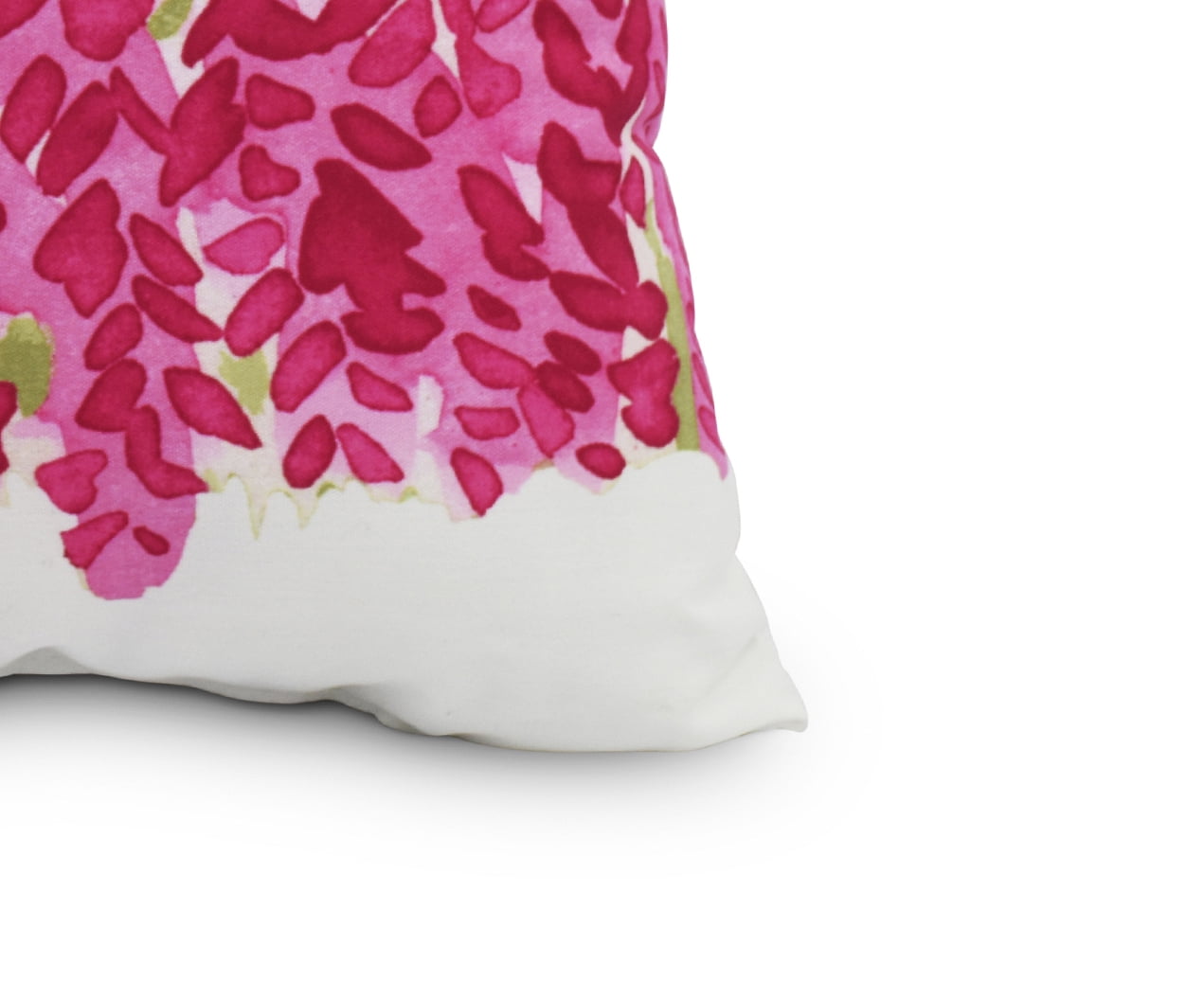 Simply Daisy's Flower Bell Bunch 16 inch Pink Decorative Floral Throw Pillow