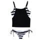 thumbnail image 5 of Traje De Baño Tankini De Rayas Blancas Y Negras De Talla Grande Sexy Para Mujer Traje De Baño M-106094.01 Tmvgtek Mujer, 5 of 8