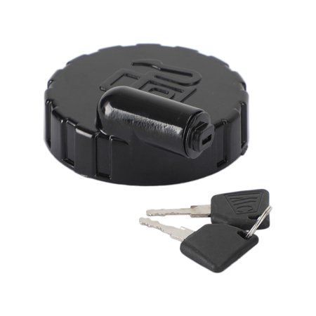 Fuel Tank Cap Diesel Cover For JCB Backhoe 331/45908 331/33064 W/2 Keys