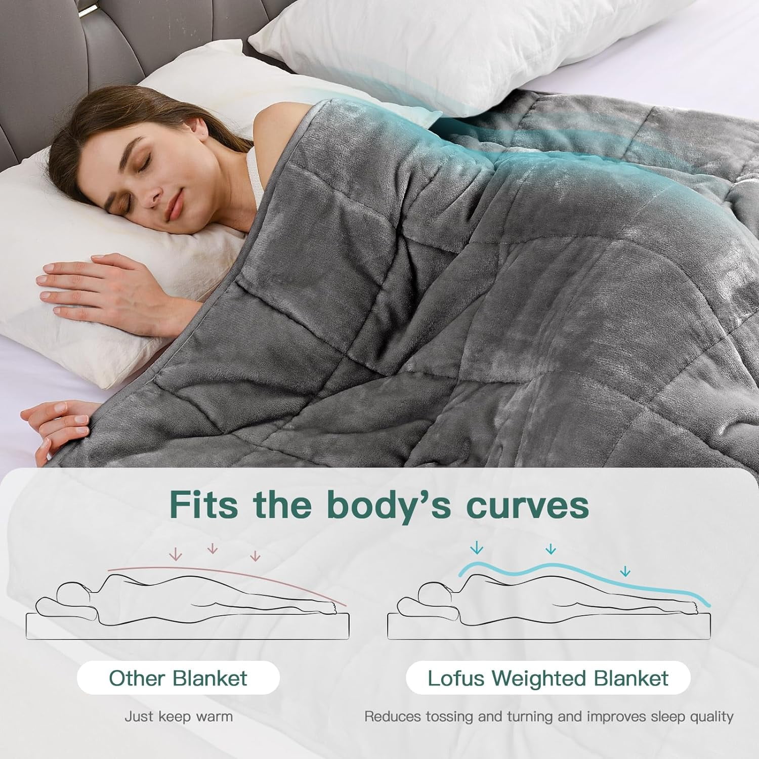 Free Shipping Sivio Fleece Weighted Blankets for Adults Soft Shaggy Sherpa 12 lb Twin Size Weighted Blanket for Anxiety Calming and Relax 48x72 inch Pink Walmart
