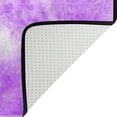 thumbnail image 4 of Coolnut Lightweight Carpet Mats, 31 x 20 inches Area Soft Rugs Floor Mat Doormat Decoration for Rooms Entrance Purple Nebula, 4 of 6