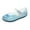 Z03-03Blue, variant on TBWNWG Girls Slippers Jelly Mary Jane Dance Party Shoes for Kids Toddlers Comfortable Non- Sandals for Little Girls for Indoor and Outdoor,Sizes 7-8 Years