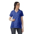 thumbnail image 1 of Moomaya Chemise Tunique Style Enveloppant pour Femmes en Coton Décontracté Col Classique Boutonné, 1 of 6