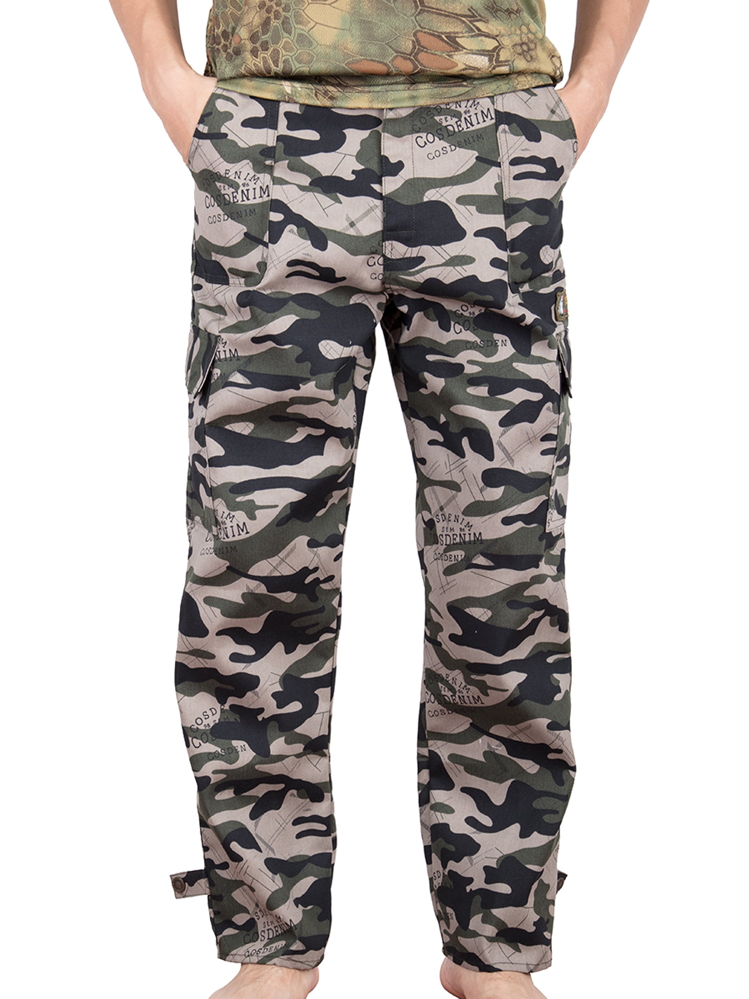 Jansion JANSION Men� Military Cargo Pants Camo Army