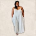 thumbnail image 3 of Tori Plus Size Wide Leg Jumpsuits, 3 of 6
