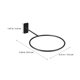 thumbnail image 2 of unbranded 2Ud Soporte De Pared Para Balones Negro Metal Multifuncional Compatible Con Baloncesto Futbol Voleibol, 2 of 8