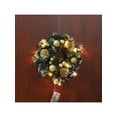 thumbnail image 2 of LED String Lights Christmas Wreath Xmas Garland with Battery Operated Home Decor, 2 of 3