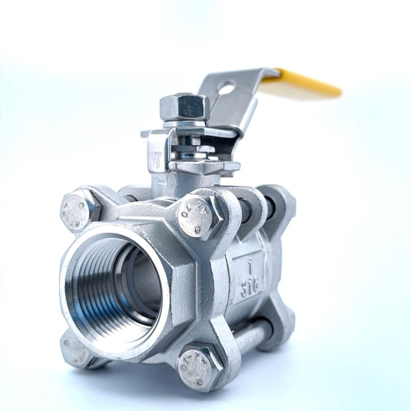 Manufacturer Varies Manual 2-Way Ball Valve,NPT,316 SS 06Q031N04010