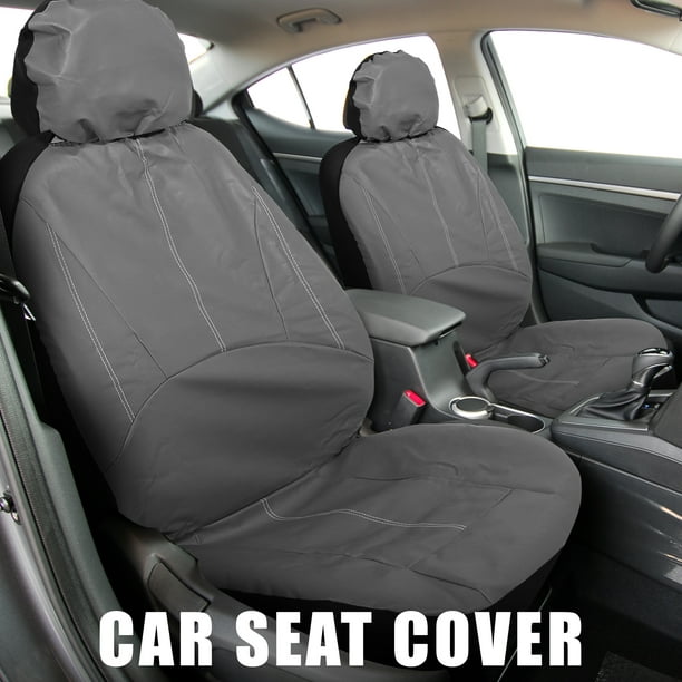 2 pièces couverture de ceinture de sécurité de voiture en cuir PU