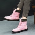 thumbnail image 1 of Chaussures d'Hiver en Coton Plus, Chaussures Chaudes à Cheveux Courts, Bottes de Neige Montantes, 1 of 7