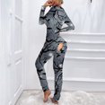 thumbnail image 4 of Mono con estampado de leopardo para adultos con solapa abotonada funcional con botones para mujer Fridja  hfkajh102264, 4 of 6