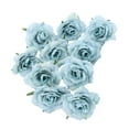 thumbnail image 2 of 10Pcs/Set Simulation Flower Head Vivid Long Lasting Multi-functional Artificial Rose Flower Heads for Wedding, 2 of 8