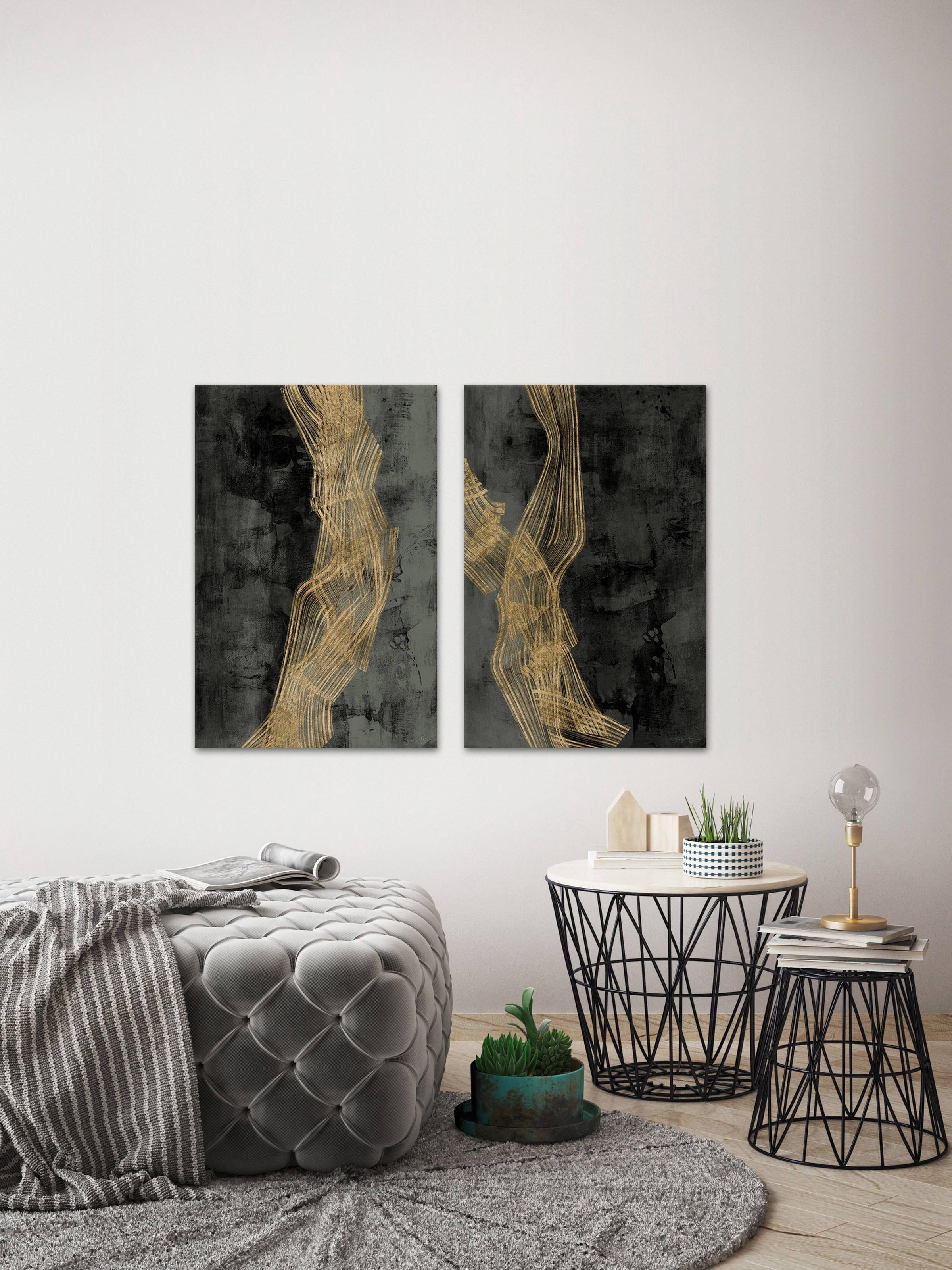 Marmont Hill Golden Waves II Diptych