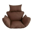 thumbnail image 1 of Cojín para silla Egg, fácil de instalar, cojín para silla para sala de estar, balcón, patio trasero Marrón, 1 of 8