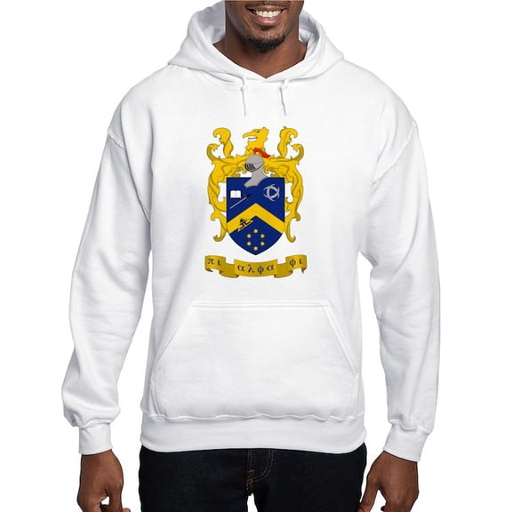CafePress - Pi Alpha Phi Colored Crest Sweatshirt - Pullover Hoodie, Hooded Sweatshirt