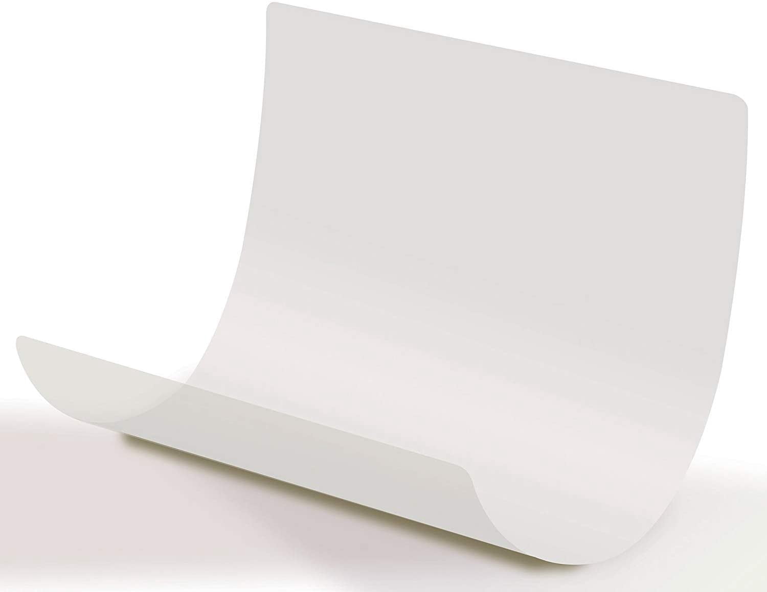 RGHJAR-15" x 12" Extra Thick Flexible Frosted Clear Plastic Cutting Mats, Set of 6