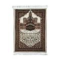 thumbnail image 3 of Prayer Rug Soft Blanket Embroidery Gift Islamic Muslim Tassel Tapestry Decoration Carpet For Living Room Bedroom, 3 of 9