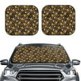 thumbnail image 2 of Fotbe Flying Furry Honey Bees Juego de 2 Piezas de Parasoles para Parabrisas | Bloqueador Solar para Auto | Accesorios Plegables para Protección Solar Interior-Large, 2 of 6
