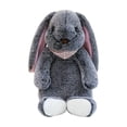 thumbnail image 2 of Easter Bunny Plush Doll – Soft Furry Flock Rabbit Stuffed Toy for Spring Holiday Decoration, Cozy Bedtime Companion Gift for Kids and Home Display, 2 of 5
