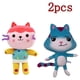 thumbnail image 1 of Gabbys-casa de muñecas de peluche para niños, juguete de dibujos animados, animales de peluche, Gato sonriente, coche, gato, abrazo, niña, regalos de cumpleaños, nuevo, 1 of 4