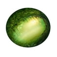 thumbnail image 4 of simhoa Nappe Ronde en Polyester 140x140cm 5. Vert Forêt Clair, 4 of 7