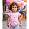 thumbnail image 2 of Pink Floral Big Sis Shirt for Toddlers, Girls & Teens Older Sister Coquette Bow T-Shirt Pink Shirt 3T, 2 of 5
