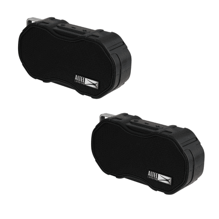 Altec Lansing BabyBoom Portable Bluetooth Speakers , Black, IMW2702PK-BLK