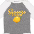 thumbnail image 4 of Inktastic Lemon Squeeze The Day Boys or Girls Long Sleeve Baby Bodysuit, 4 of 5