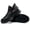 Black, variant on SKIUHS Men & Women's Slip-On Slip Resistant Chef Safety Shoes – Waterproof Oil Resistant Microfiber Leather Kitchen Work Footwear