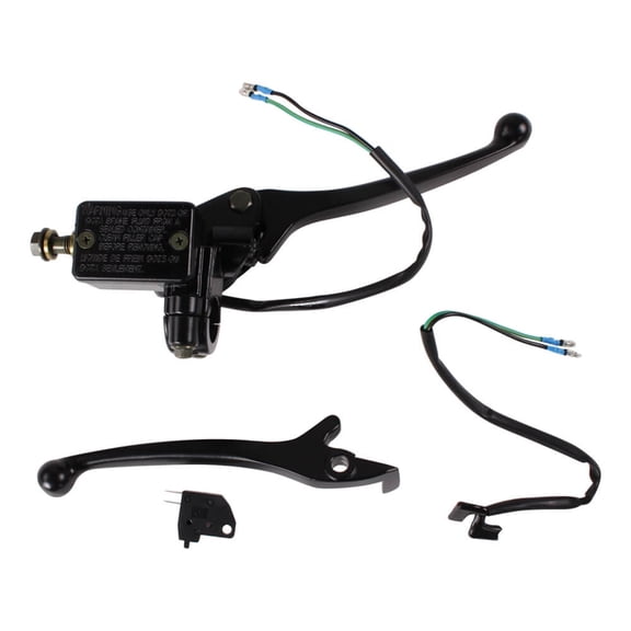 "Front Brake Lever & Master Cylinder Assembly; CSC go., QMB139 Scooters"